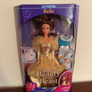 Barbie Belle Doll in Gold Gown